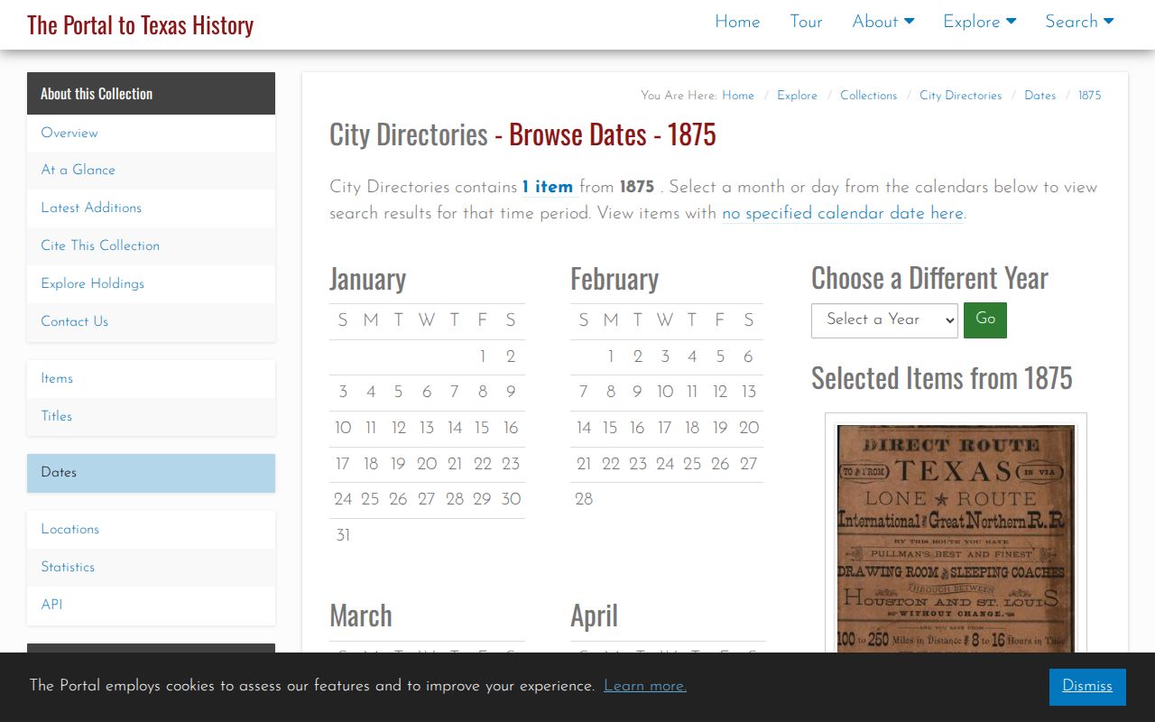 Dallas city directory collection on Portal to Texas History