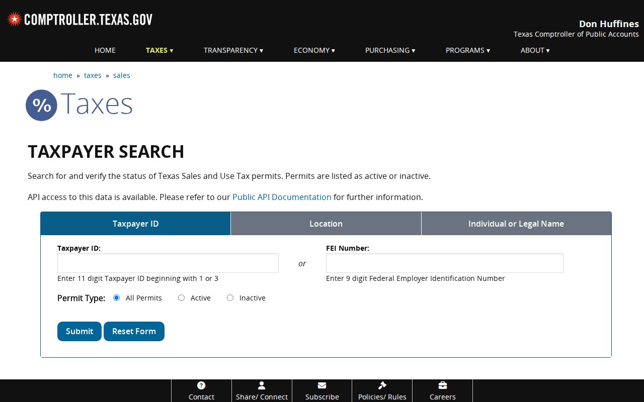 Dallas residents directory Texas taxpayer location search